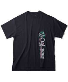 画像1: CALEE(キャリー) / ×SHELTECH CALEE LOGO TAIL CUT DROPSHOULDER T-SHIRT ＜TYPE B＞ (1)