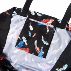 画像2: CALEE(キャリー) / Allover feather pattern tote bag ＜Large＞ (2)