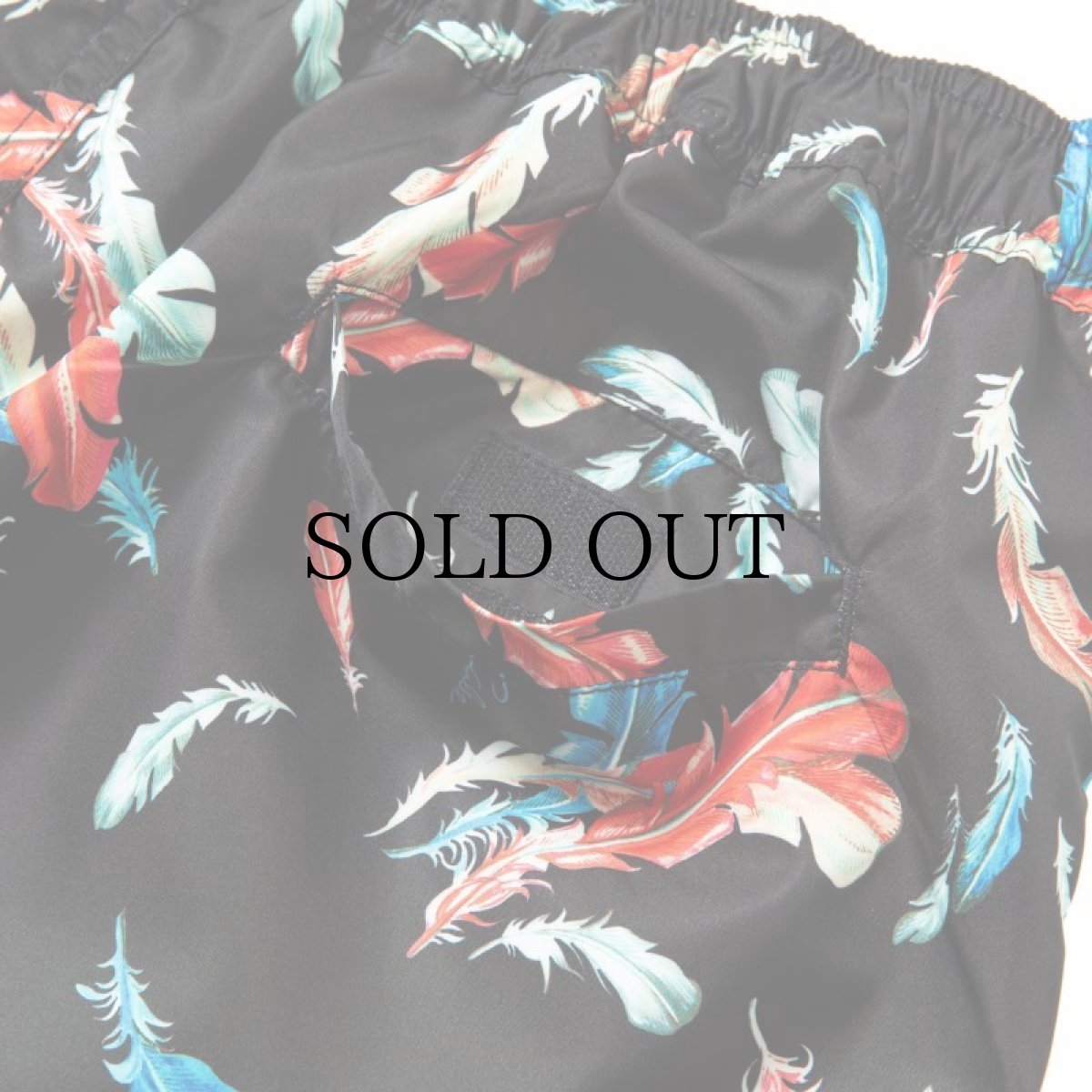 画像5: CALEE(キャリー) / Allover feather pattern 2way shorts (5)