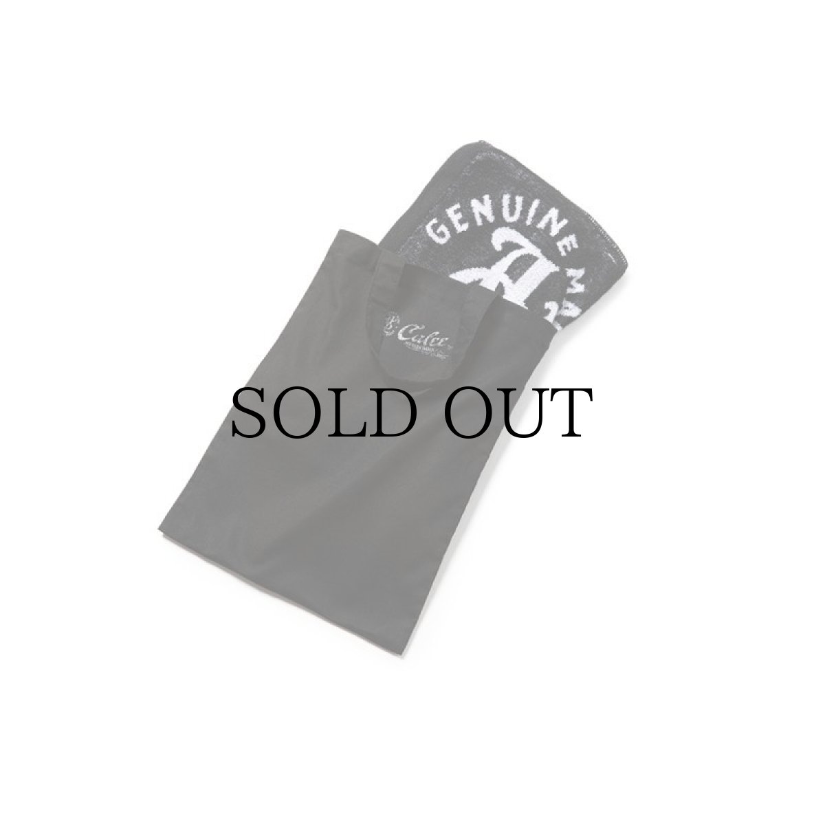 画像5: CALEE(キャリー) / CALEE Logo jacquard face towel (5)