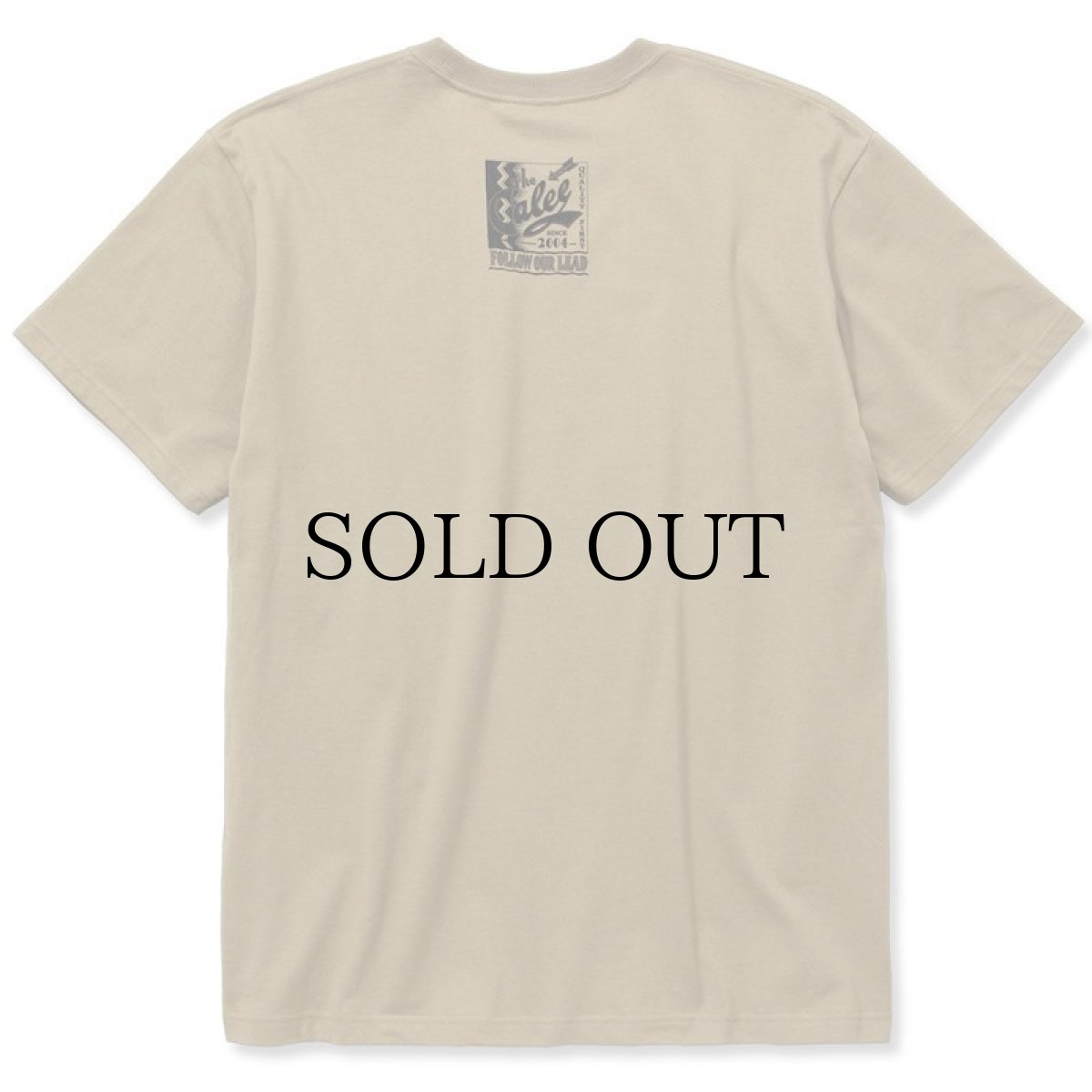 画像8: CALEE(キャリー) / CALEE Sign board T-shirt ＜Naturally paint design＞ (8)