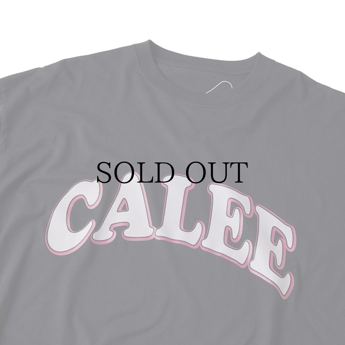 画像6: CALEE(キャリー) / ×SHELTECH CALEE Logo tail cut drpOGO TAIL CUT DROPSHOULDER T-SHIRT <TYPE A> (6)