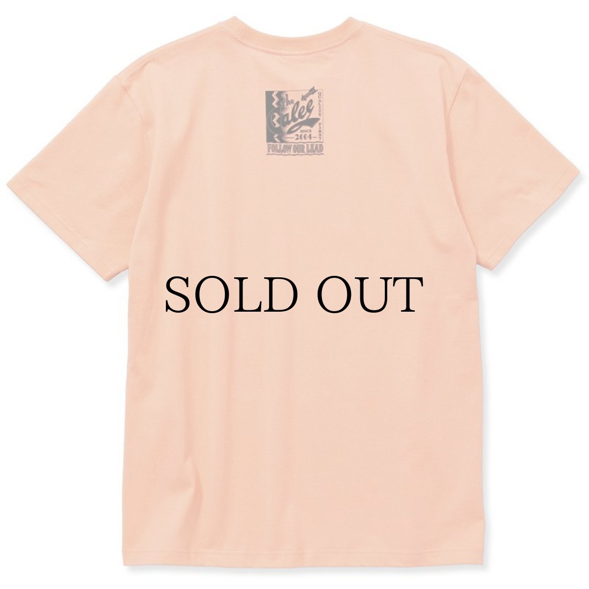 画像9: CALEE(キャリー) / CALEE Sign board T-shirt ＜Naturally paint design＞ (9)