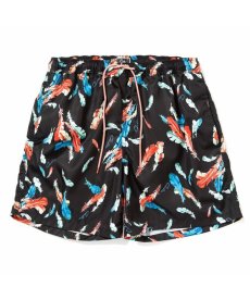 画像1: CALEE(キャリー) / Allover feather pattern 2way shorts (1)