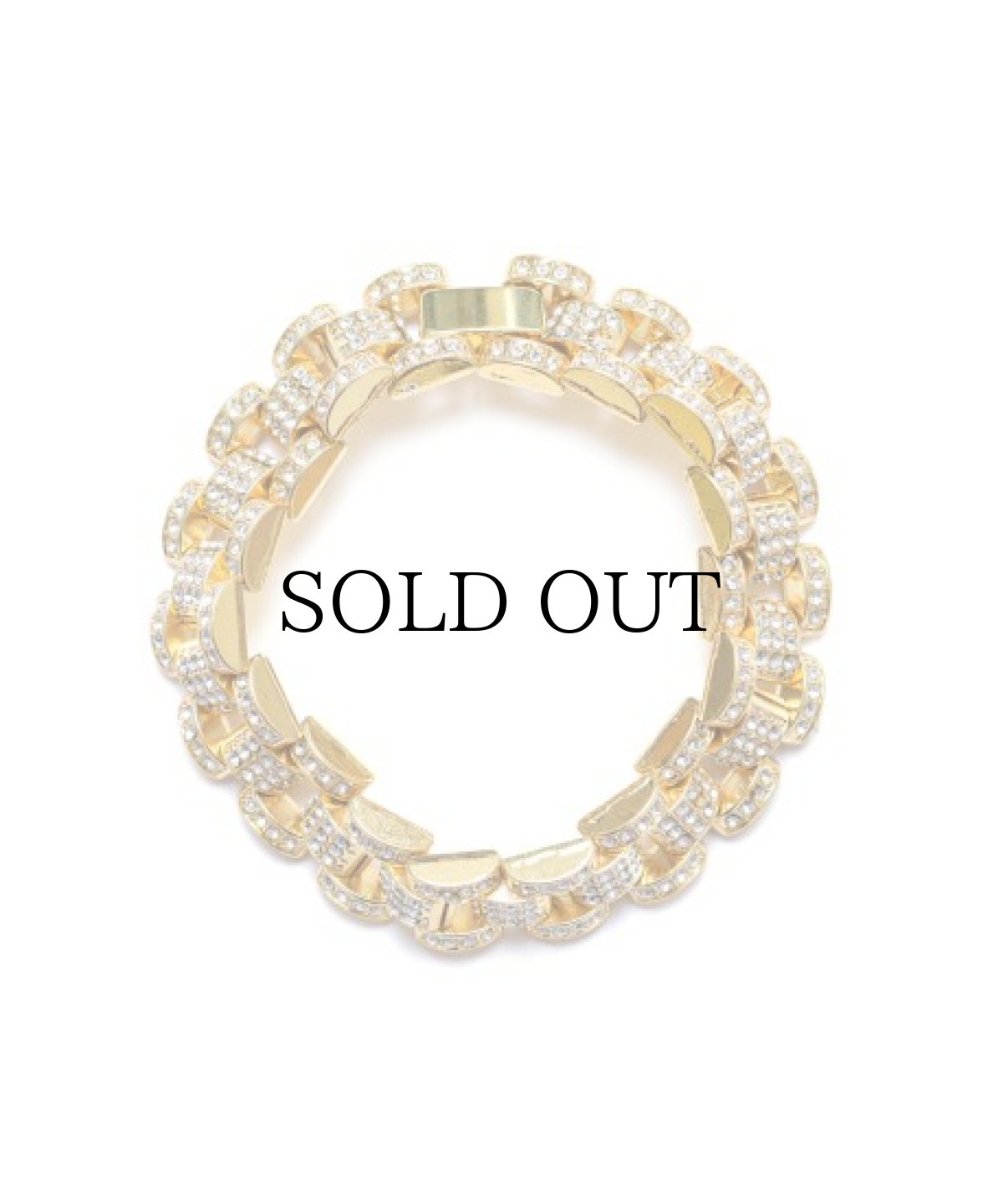 画像2: NEW VINTAGE / ZIRCONIA PRESIDENT BRACELET (2)