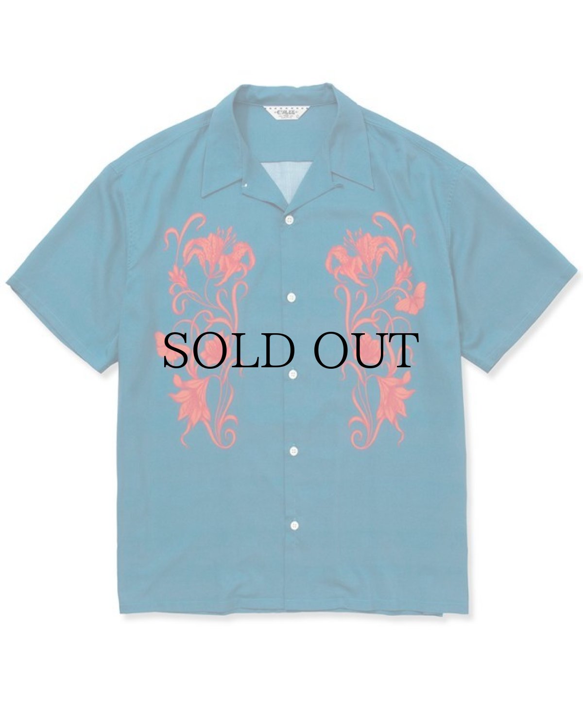 画像5: CALEE(キャリー) / ×Miho Murakami Flower pattern S/S shirt (5)