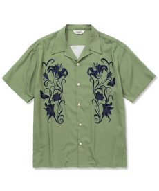 画像3: CALEE(キャリー) / ×Miho Murakami Flower pattern S/S shirt (3)