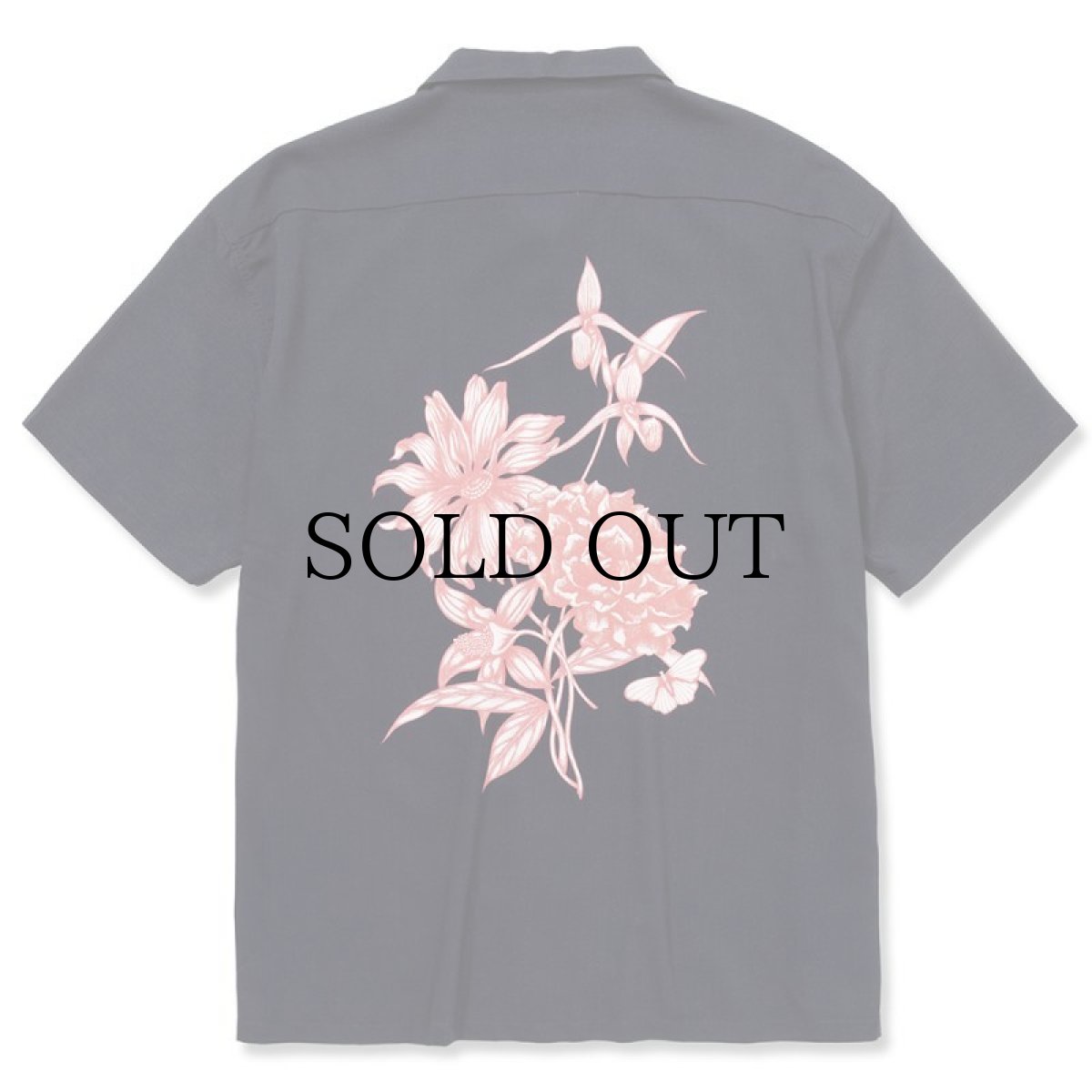 画像2: CALEE(キャリー) / ×Miho Murakami Flower pattern S/S shirt (2)