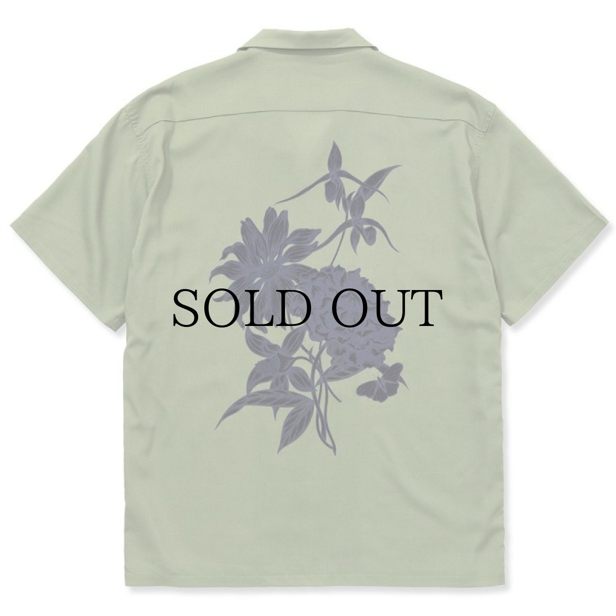 画像4: CALEE(キャリー) / ×Miho Murakami Flower pattern S/S shirt (4)