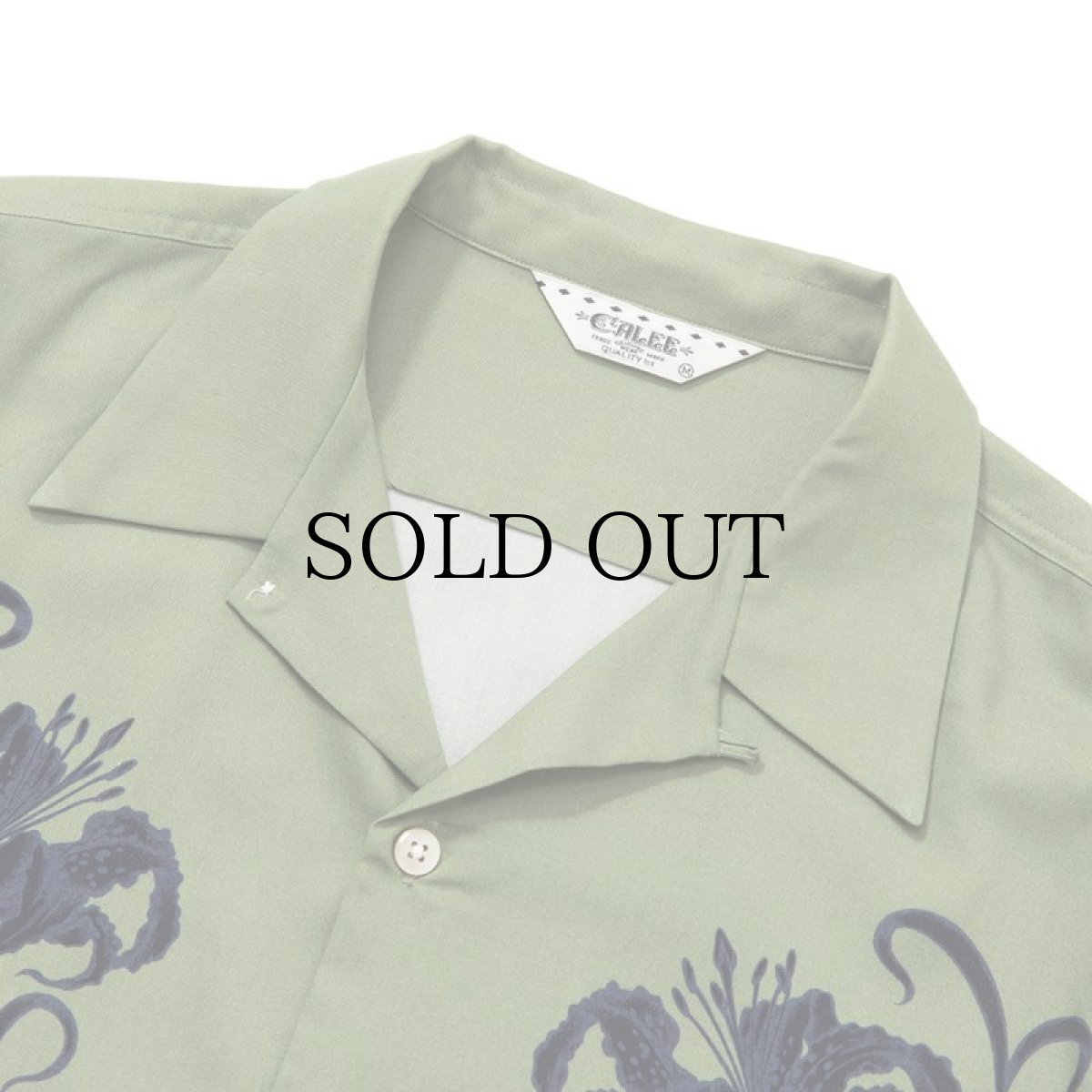 画像7: CALEE(キャリー) / ×Miho Murakami Flower pattern S/S shirt (7)