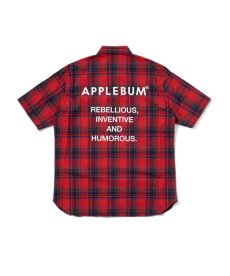 画像1: APPLEBUM(アップルバム) / Check S/S Shirt (1)