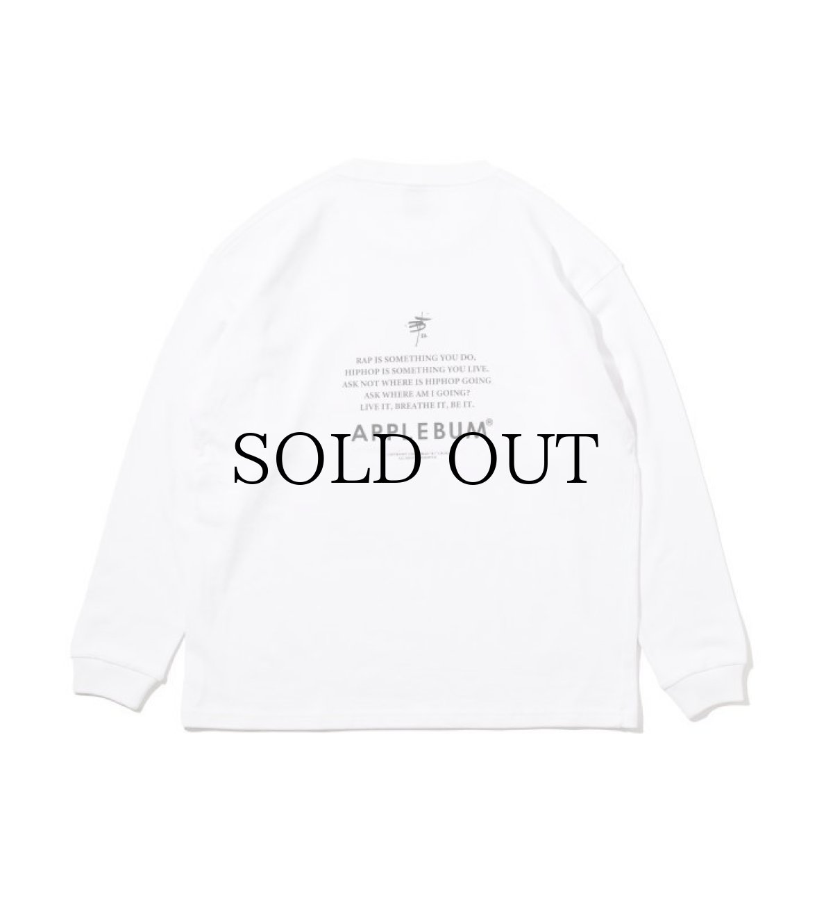 画像4: APPLEBUM(アップルバム) / "SNP" L/S T-shirt (4)