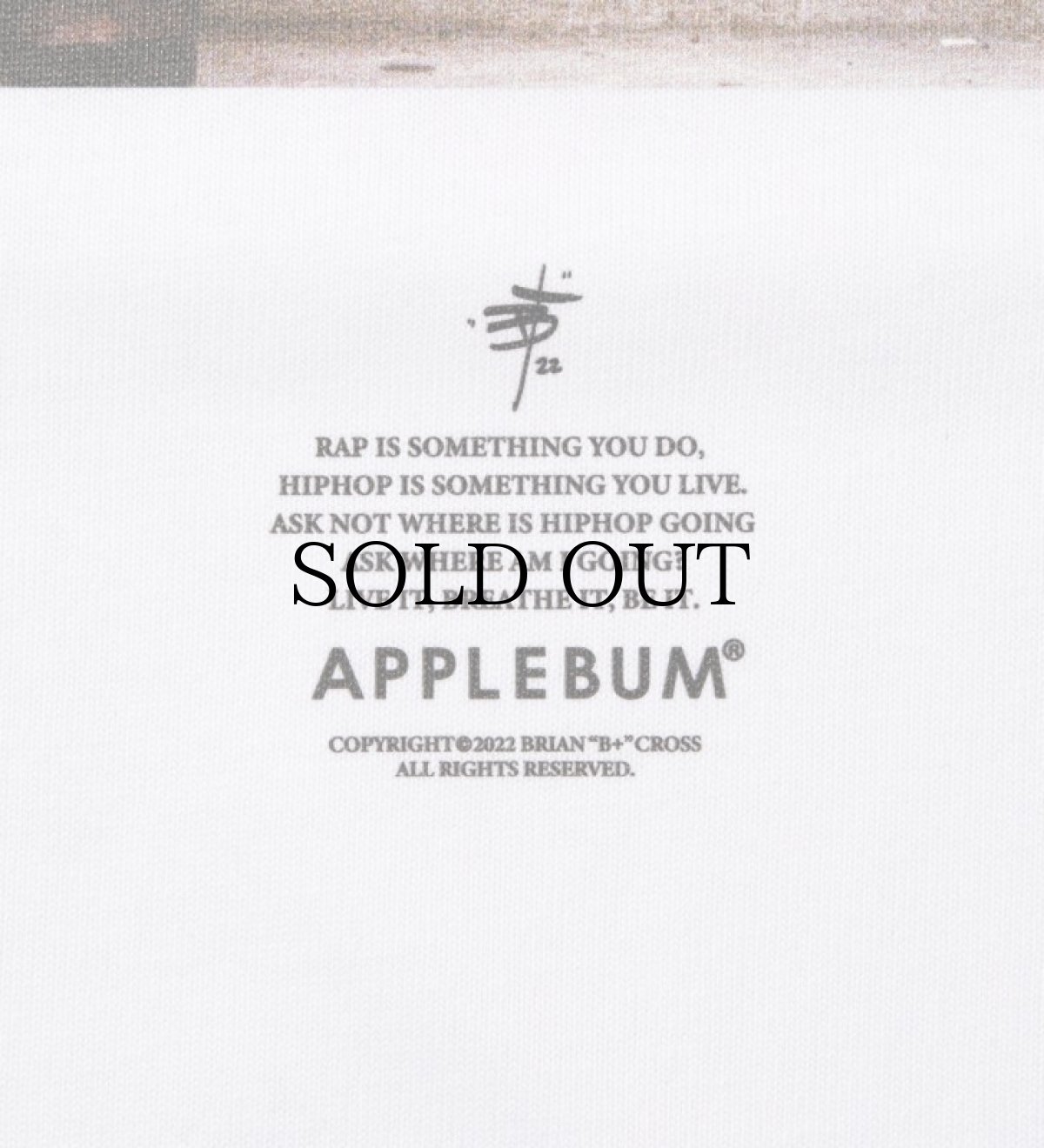 画像7: APPLEBUM(アップルバム) / "FGS" T-shirt (7)