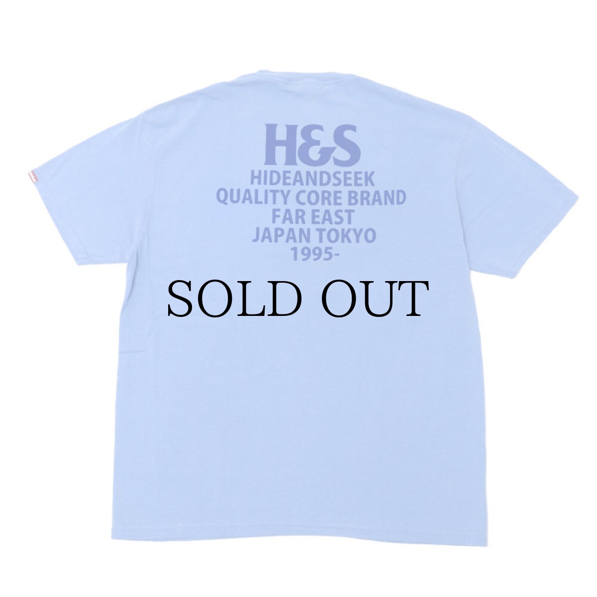 画像3: HIDEANDSEEK / H&S Logo S/S Tee(Garment Dye) (3)