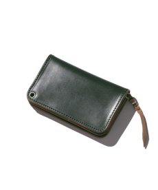 画像2: LARRY SMITH(ラリースミス) / U.K SADDLE LEATHER TRUCKERS WALLET (2)