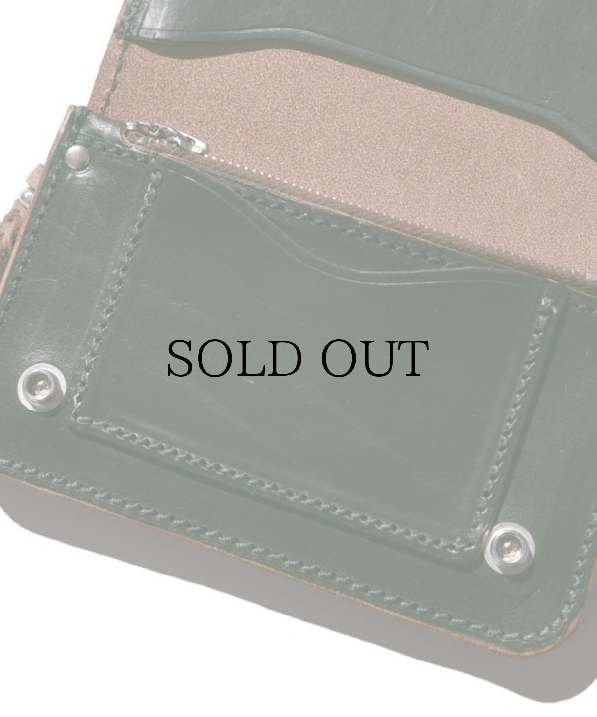 画像5: LARRY SMITH(ラリースミス) / U.K SADDLE LEATHER TRUCKERS WALLET (5)