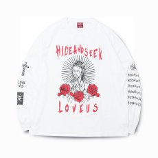 画像2: HIDEANDSEEK / LOVE US L/S Tee (2)