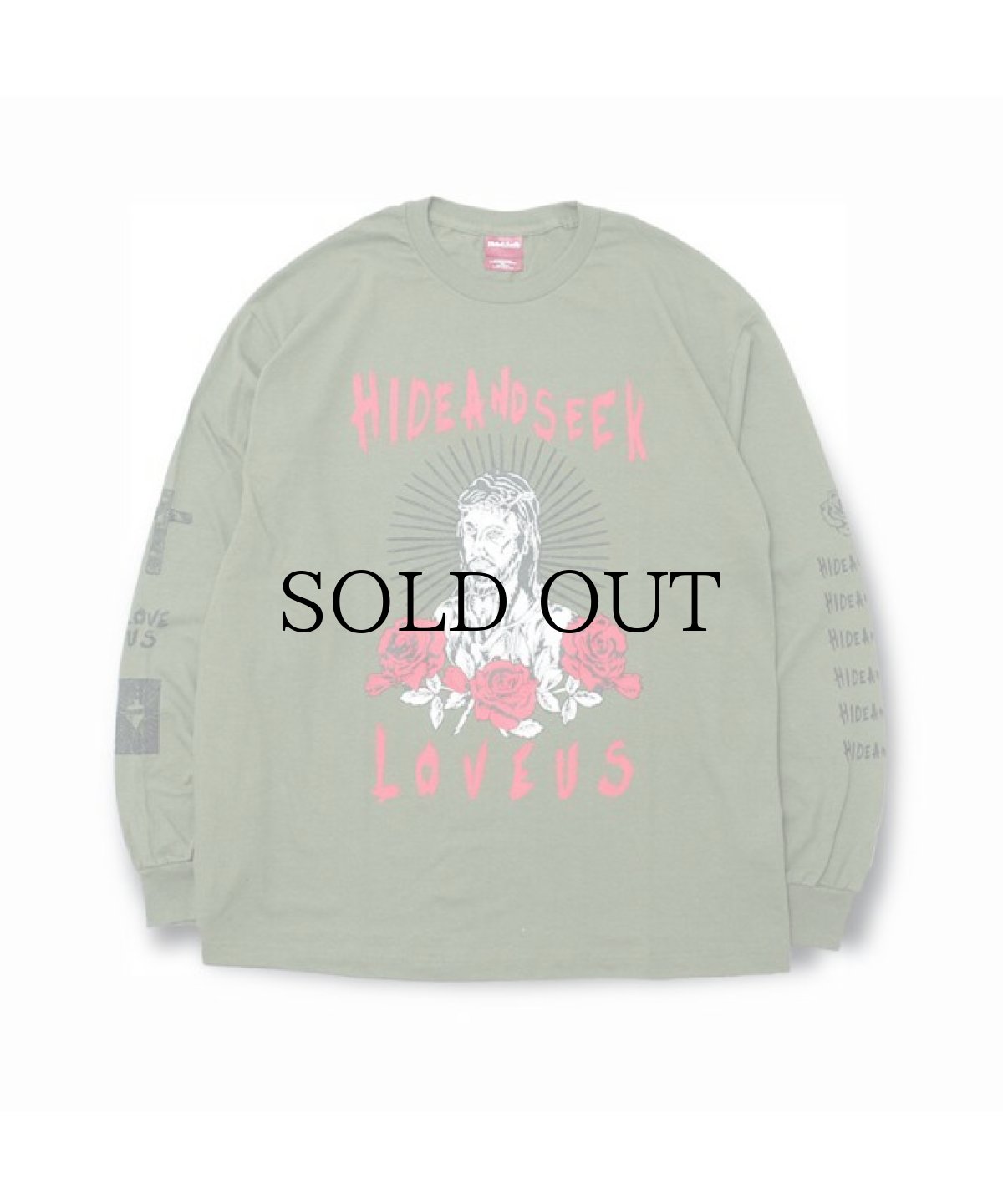 画像1: HIDEANDSEEK / LOVE US L/S Tee (1)