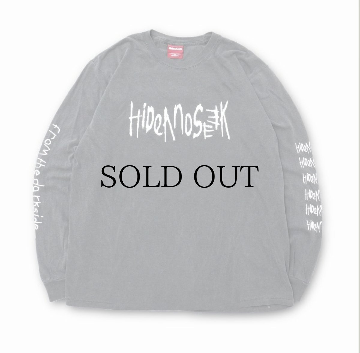 画像3: HIDEANDSEEK / From The Darkside L/S Tee (Back) (3)