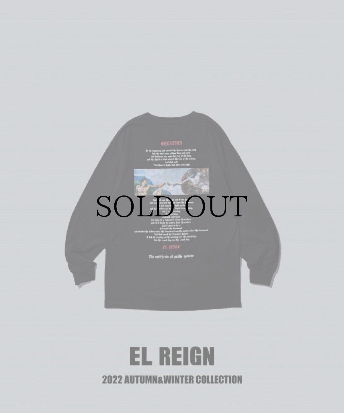 画像1: EL REIGN / "GODS CREATION" LONG SLEEVE (1)