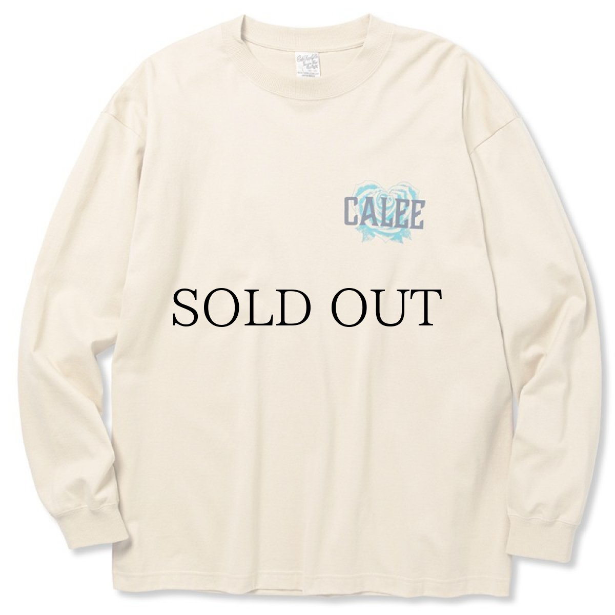 画像4: CALEE(キャリー) / Drop shoulder first sight L/S t-shirt (4)