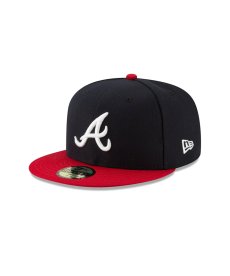 画像1: NEW ERA / 59FIFTY MLBオンフィールド アトランタ・ブレーブス ホーム (1)