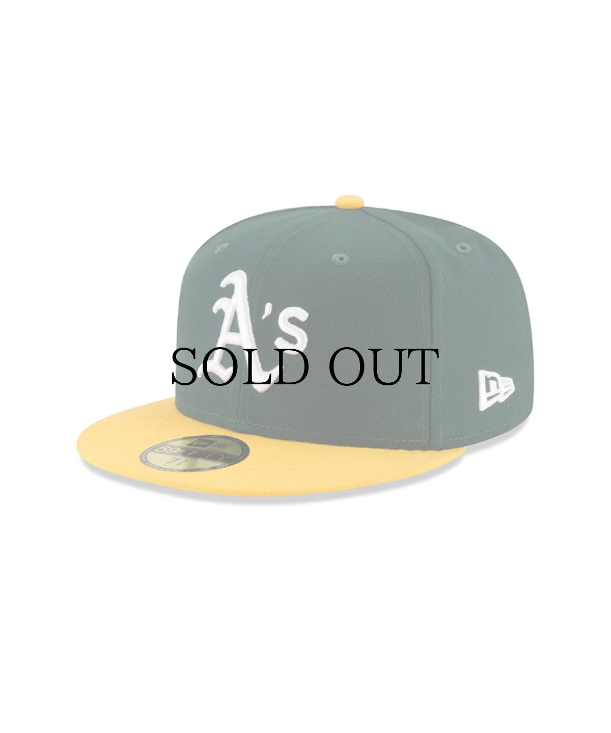 画像1: NEW ERA / 59FIFTY MLBオンフィールド オークランド・アスレチックス ホーム (1)