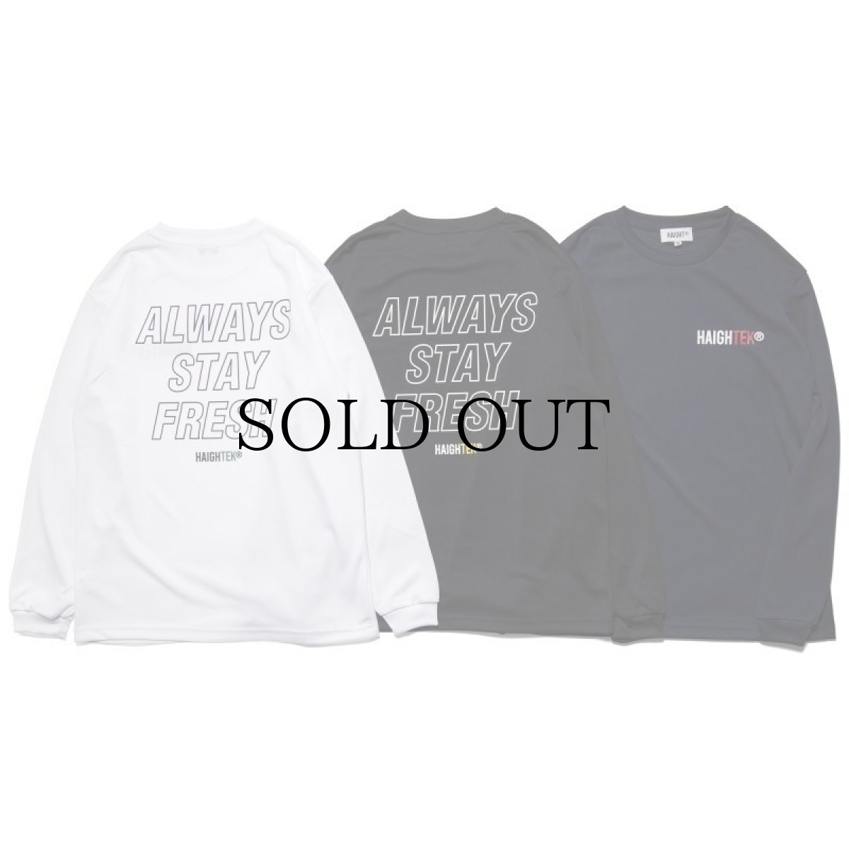 画像2: HAIGHT / HAIGHTEK DRY LS Tee (2)