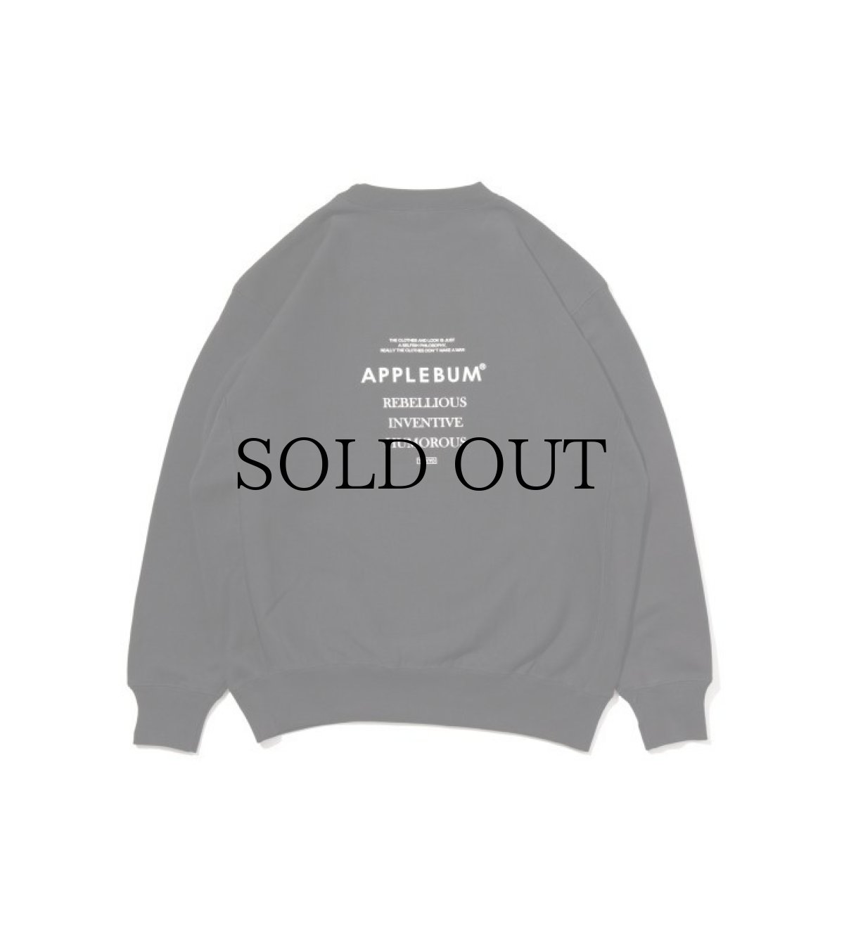 画像3: APPLEBUM(アップルバム) / "My Name Is" Crew Sweat (3)