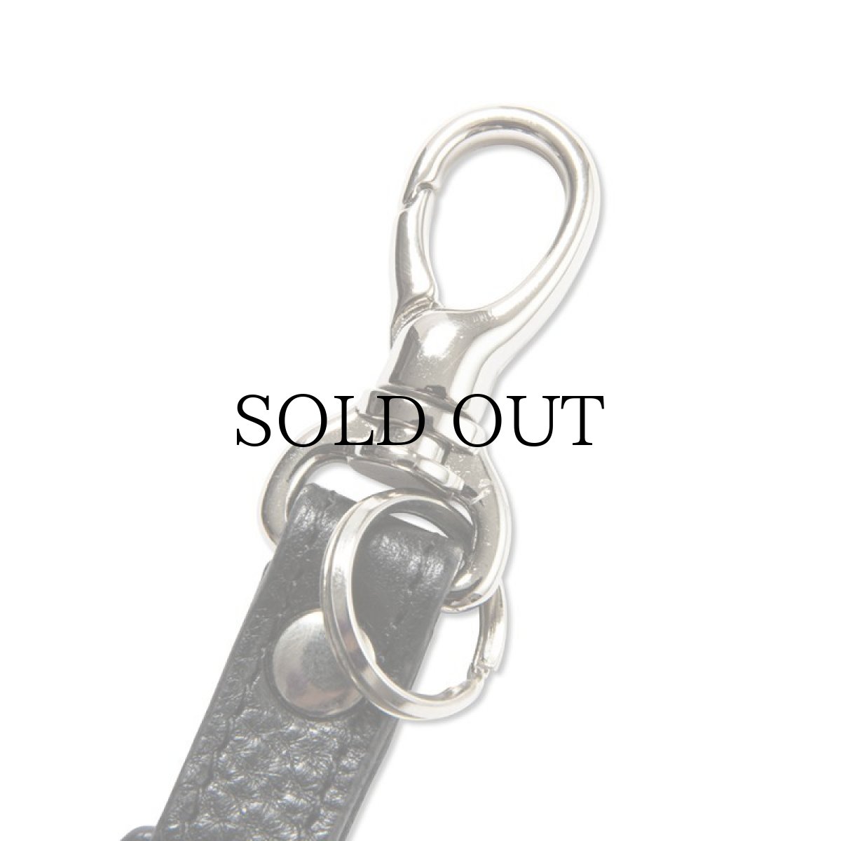 画像3: CALEE(キャリー) / Studs & Embossing assort leather key ring -B- (3)