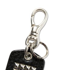 画像2: CALEE(キャリー) / Studs & Embossing assort leather key ring -A- (2)