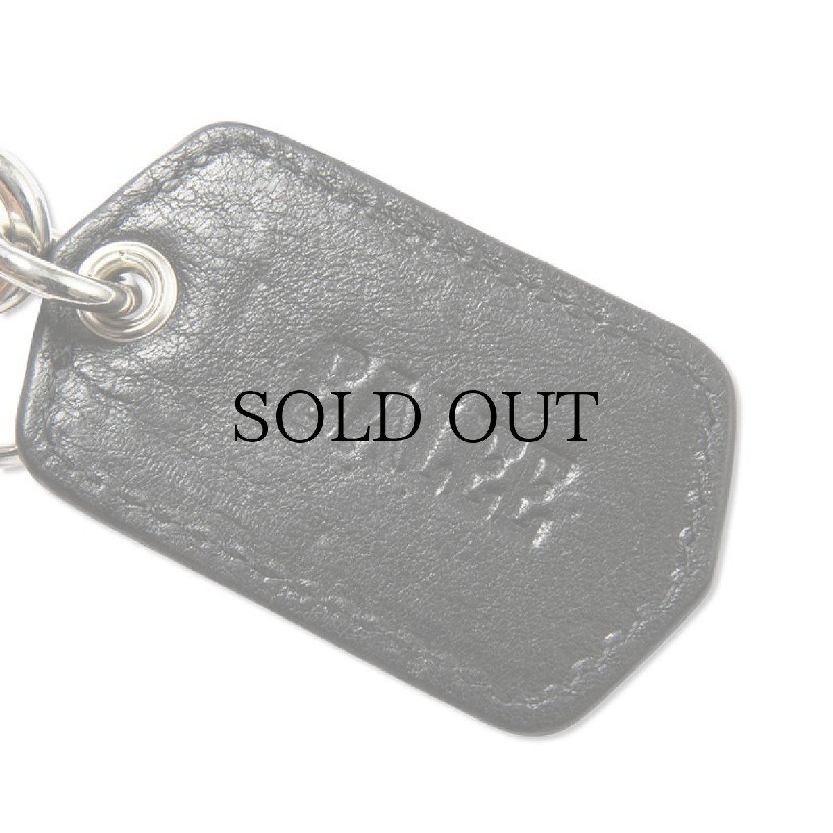 画像3: CALEE(キャリー) / Studs & Embossing assort leather key ring -A- (3)