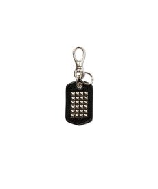 画像1: CALEE(キャリー) / Studs & Embossing assort leather key ring -A- (1)