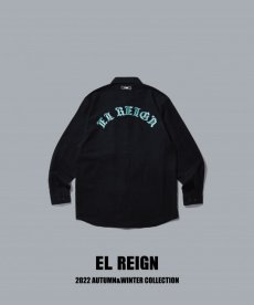 画像1: EL REIGN / THE WORLD IS YOURS" FRANNEL SHIRT-BLACK- (1)