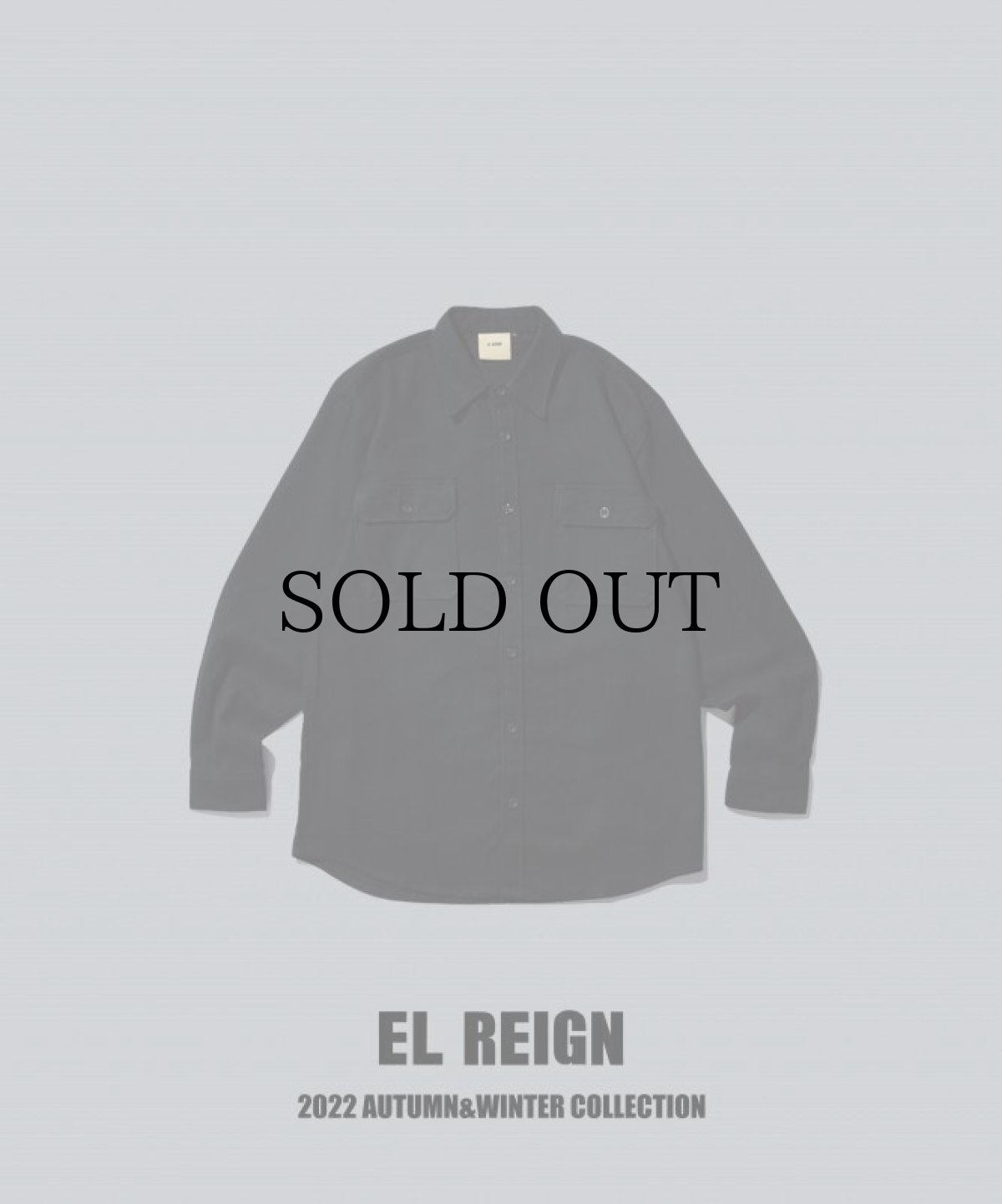 画像2: EL REIGN / THE WORLD IS YOURS" FRANNEL SHIRT-BLACK- (2)