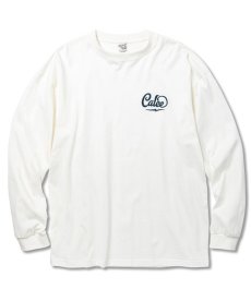 画像1: CALEE(キャリー) / Drop shoulder CALEE logo embroidery L/S t-shirt (1)