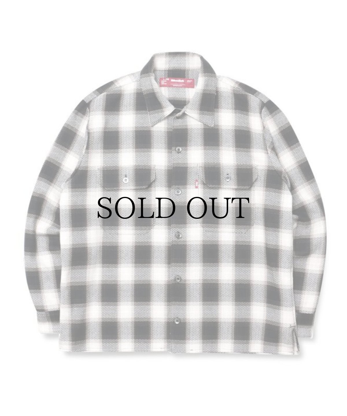 画像3: HIDEANDSEEK / Ombre Check L/S Shirt(22aw) (3)