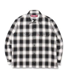 画像3: HIDEANDSEEK / Ombre Check L/S Shirt(22aw) (3)