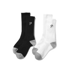 画像1: PRIVILEGE / P LOGO SOCKS (1)