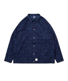 画像1: APPLEBUM(アップルバム) / "Deep Blue" Square L/S Shirt (1)