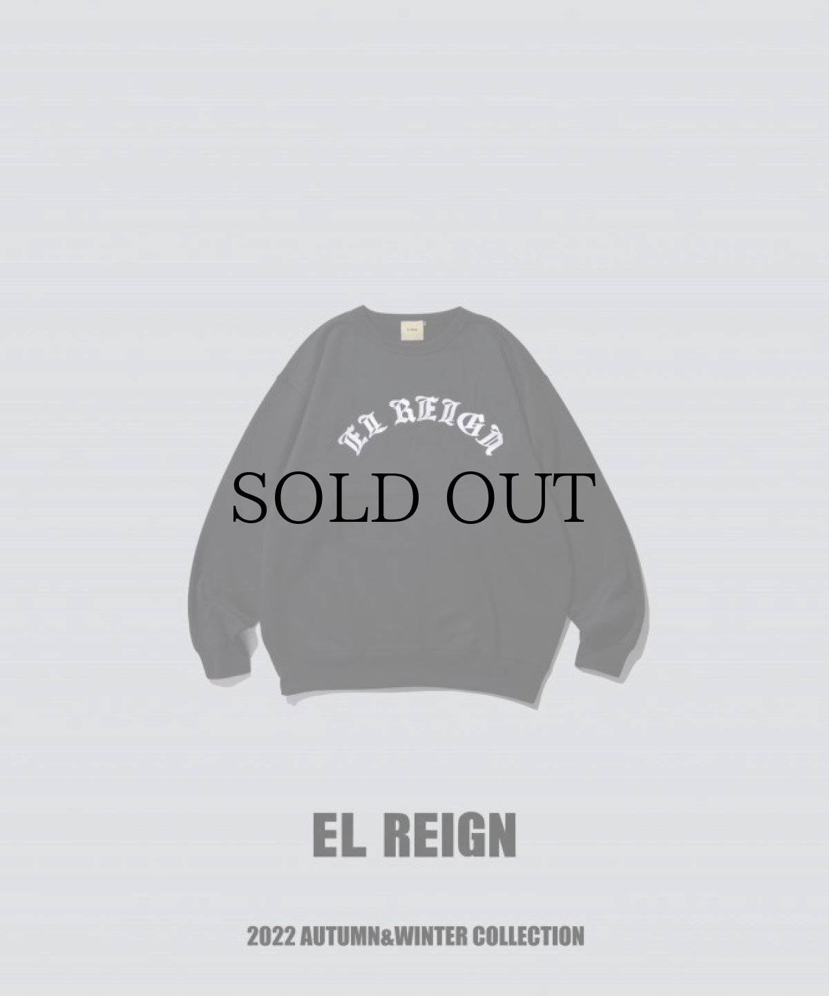 画像1: EL REIGN / "THE WORLD IS YOURS" CREW NECK (1)