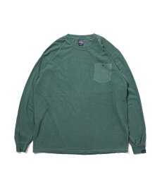 画像2: APPLEBUM(アップルバム) / Concho Over-Dye Pocket L/S T-shirt (2)
