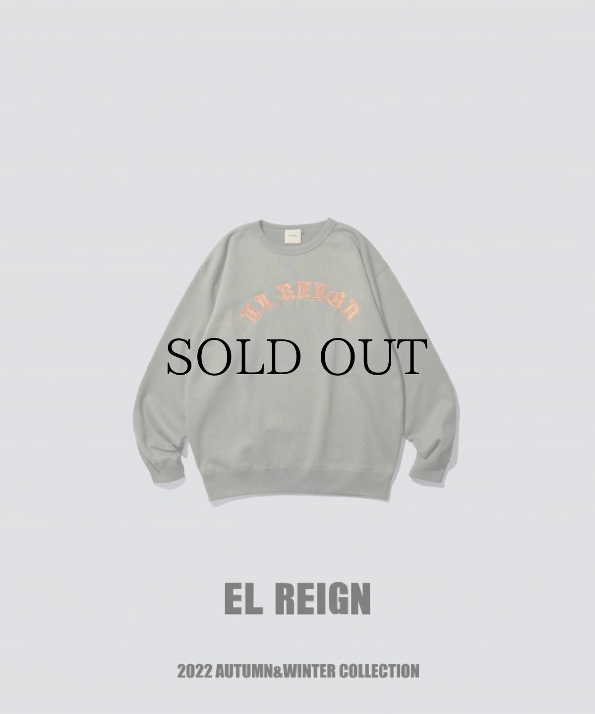 画像1: EL REIGN / "THE WORLD IS YOURS" CREW NECK (1)