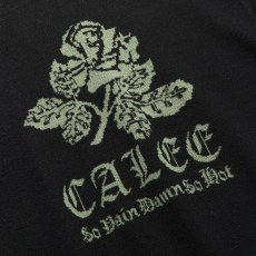 画像4: CALEE(キャリー) / 12 Gauge first sight jacquard crew neck knit sweater (4)