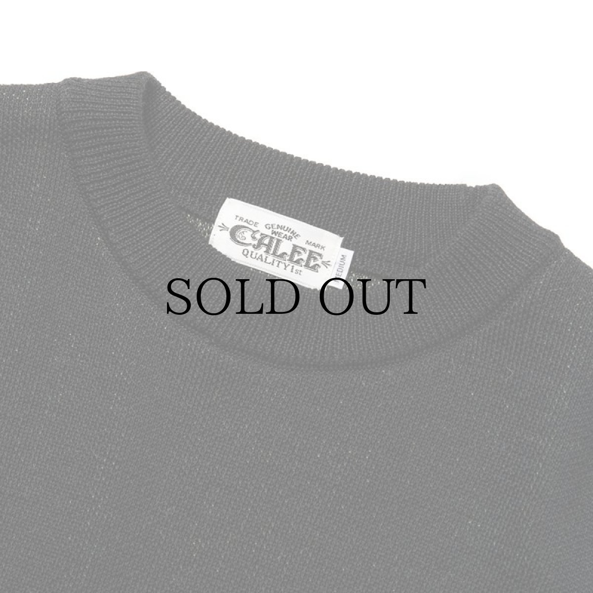 画像5: CALEE(キャリー) / 12 Gauge first sight jacquard crew neck knit sweater (5)