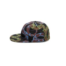 画像2: CALEE(キャリー) / Allover snake pattern cap (2)