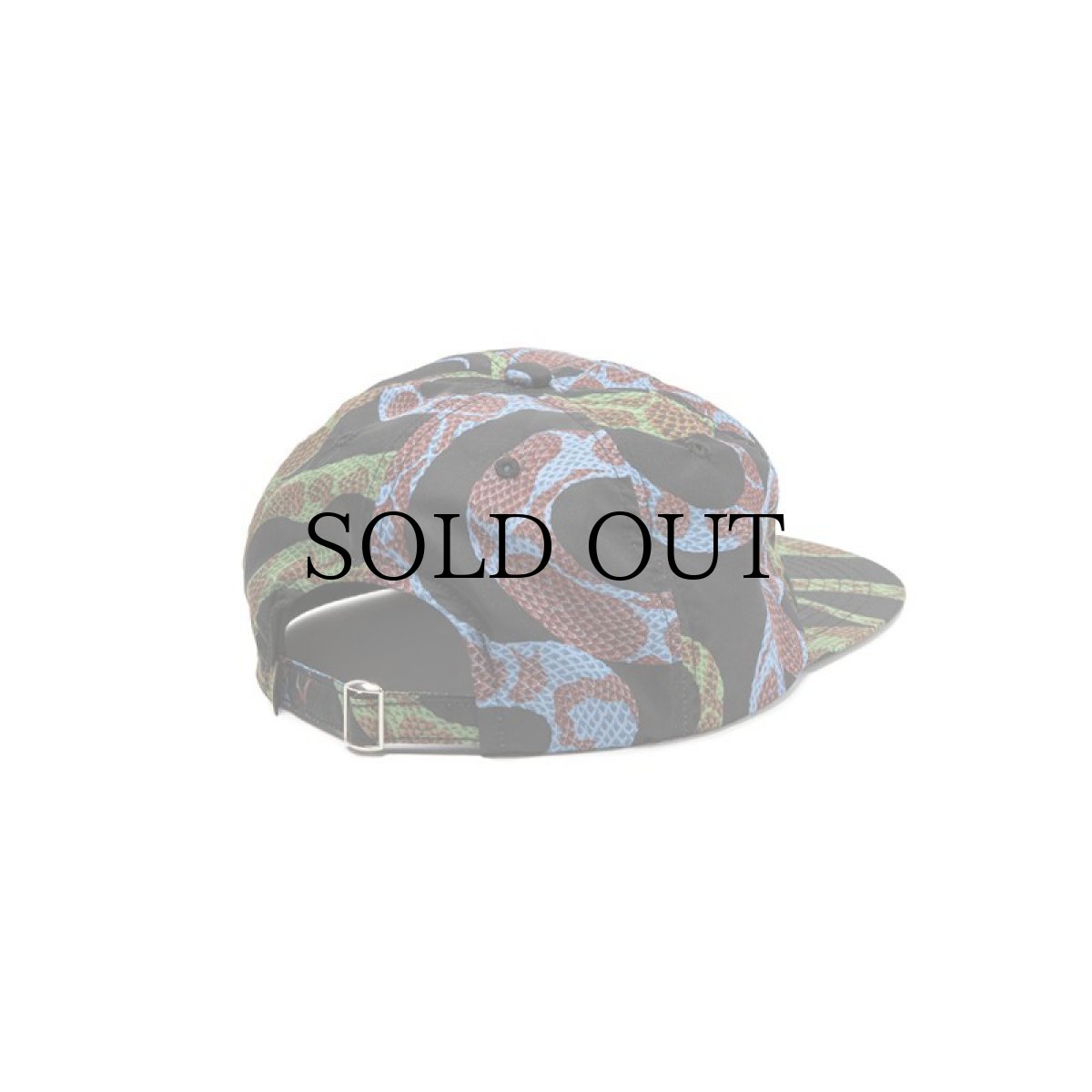 画像3: CALEE(キャリー) / Allover snake pattern cap (3)