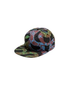 画像1: CALEE(キャリー) / Allover snake pattern cap (1)