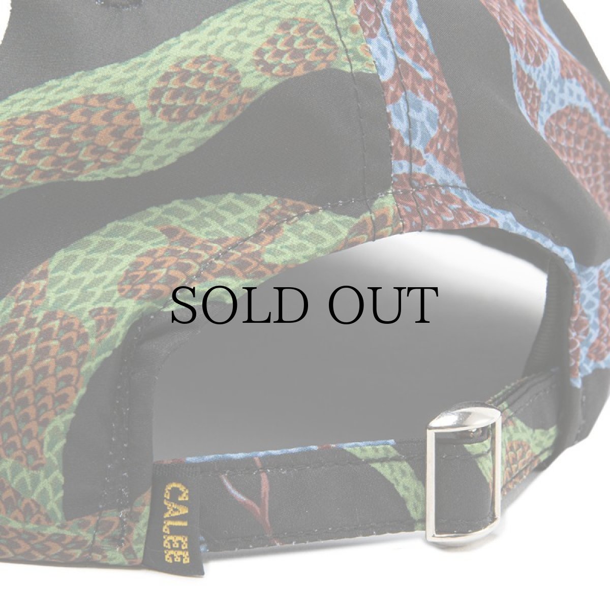 画像5: CALEE(キャリー) / Allover snake pattern cap (5)