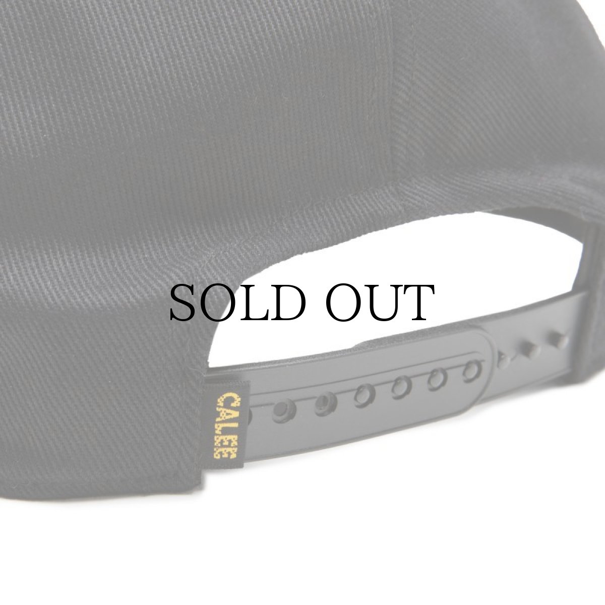 画像4: CALEE(キャリー) / Twill old english cal logo baseball cap (4)